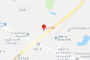 แผนที่ อู่ ส.ทวีชัย ชลบุรี